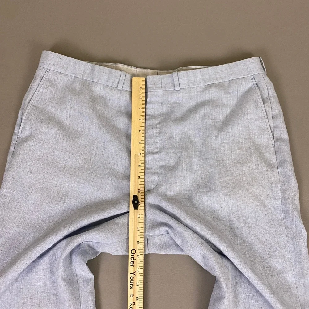 Vintage‎ Farah Clothing Dress Pants Men's Size 42x29 Straight Leg Light Blue